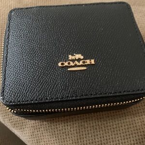 Small Coach jewelry case